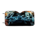 Hellboy Killer Mosnter Car Windshield Sunshade