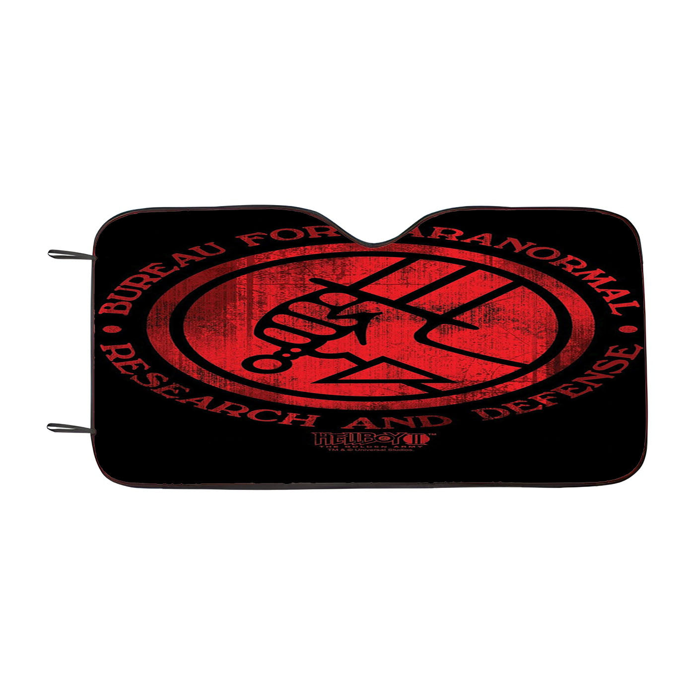 Hellboy Paranormal Symbol Car Windshield Sunshade
