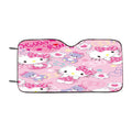Hello Kitty Pattern Cut Cute Car Windshield Sunshade