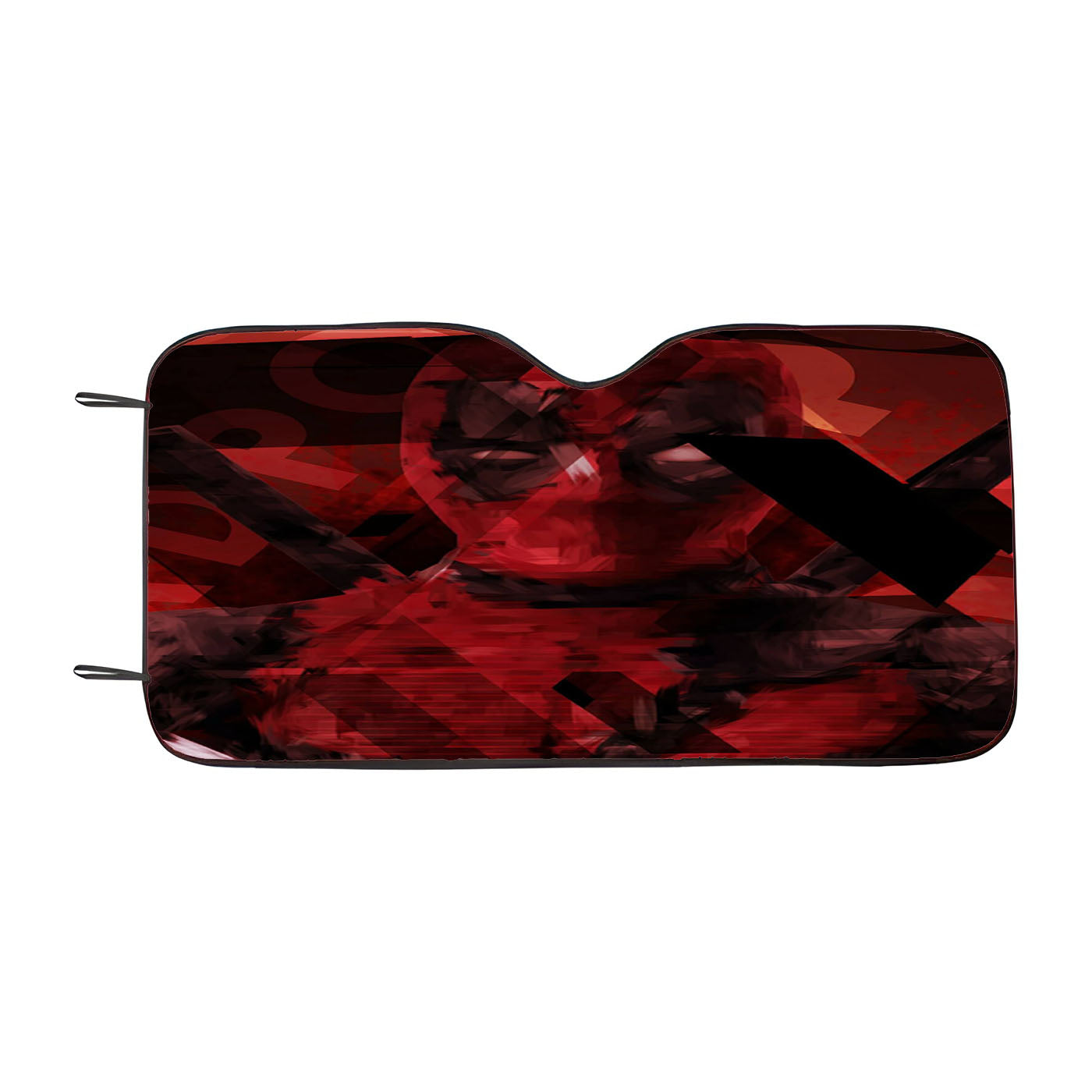 Hidden Deadpool Abstract Car Windshield Sunshade