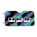 Hks Retro Pattern Car Windshield Sunshade