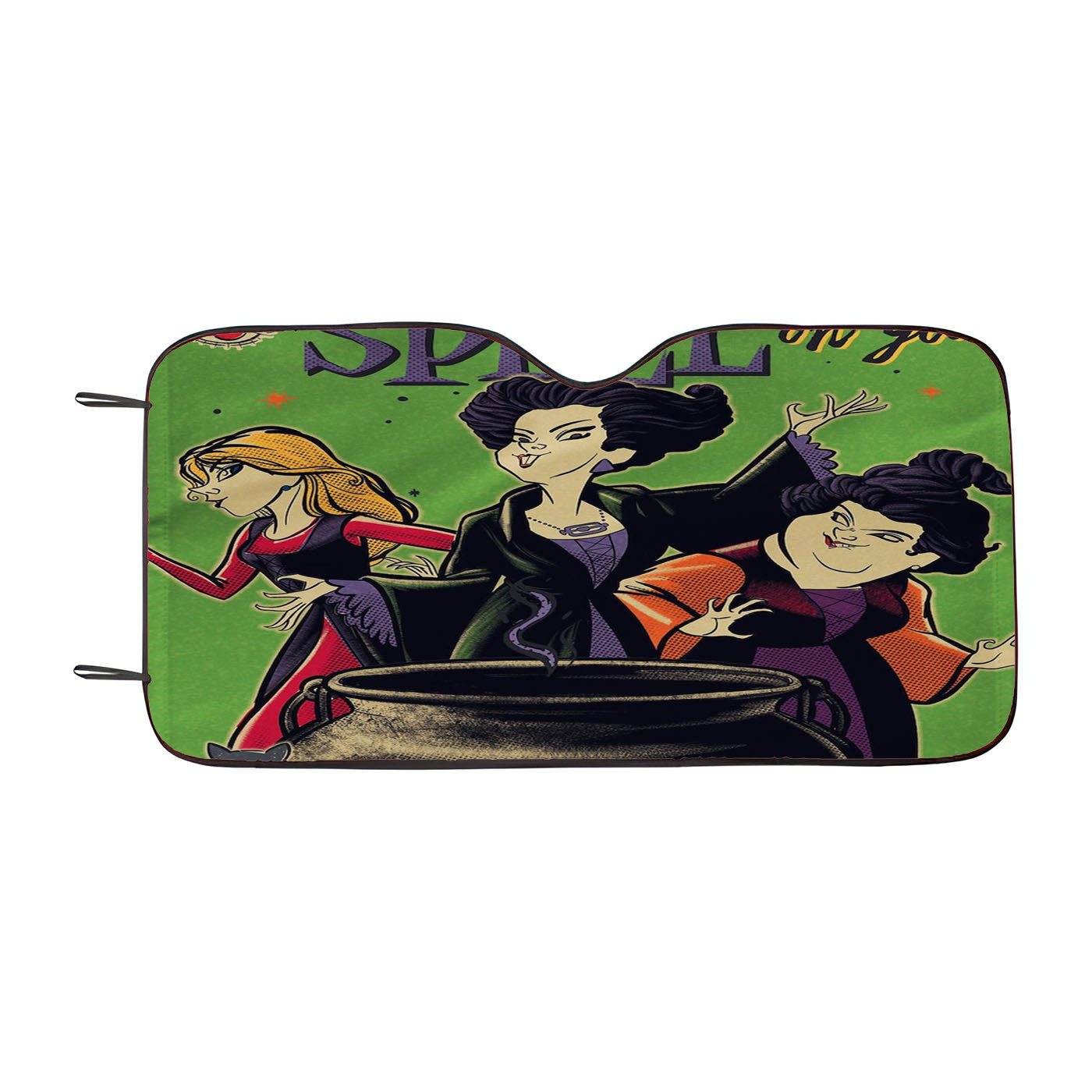 Hocus Pocus Put A Spell On You Car Windshield Sunshade