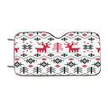 Holiday Sweater Pattern Car Windshield Sunshade