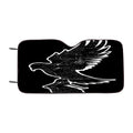 Hollywood Undead Bird Logo Black White Car Windshield Sunshade