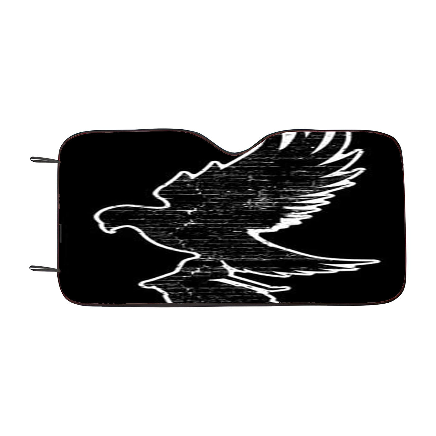 Hollywood Undead Bird Logo Black White Car Windshield Sunshade