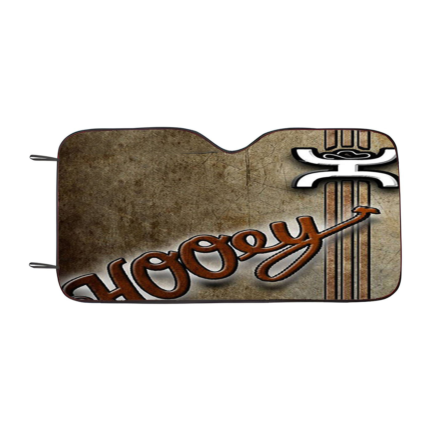 Hooey Logo Car Windshield Sunshade