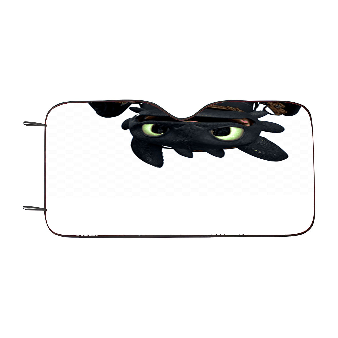 How To Train Your Dragon Toothless Dragon Upside Down Car Windshield Sunshade