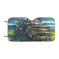 Howl%27S Moving Castle Car Windshield Sunshade