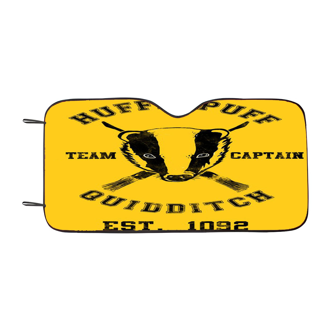 Hufflepuff Team Captain Quidditch Car Windshield Sunshade