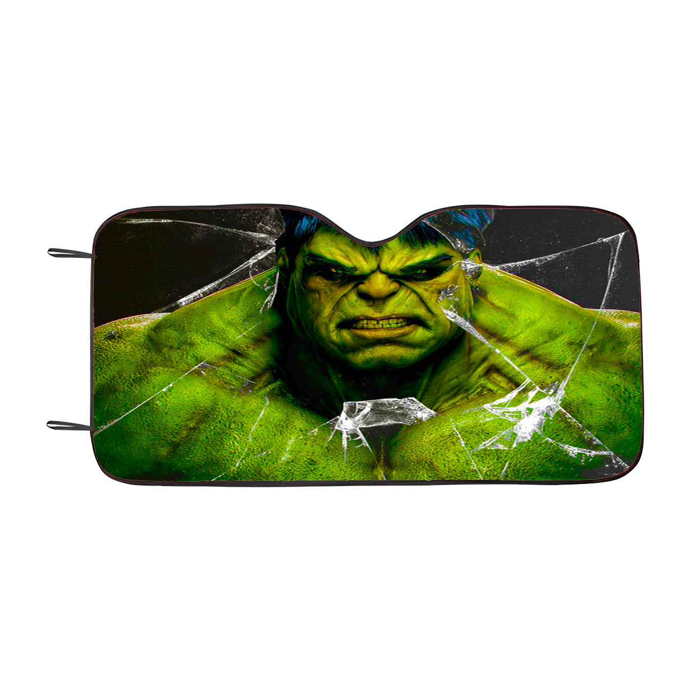 Hulk Broken Glass Car Windshield Sunshade