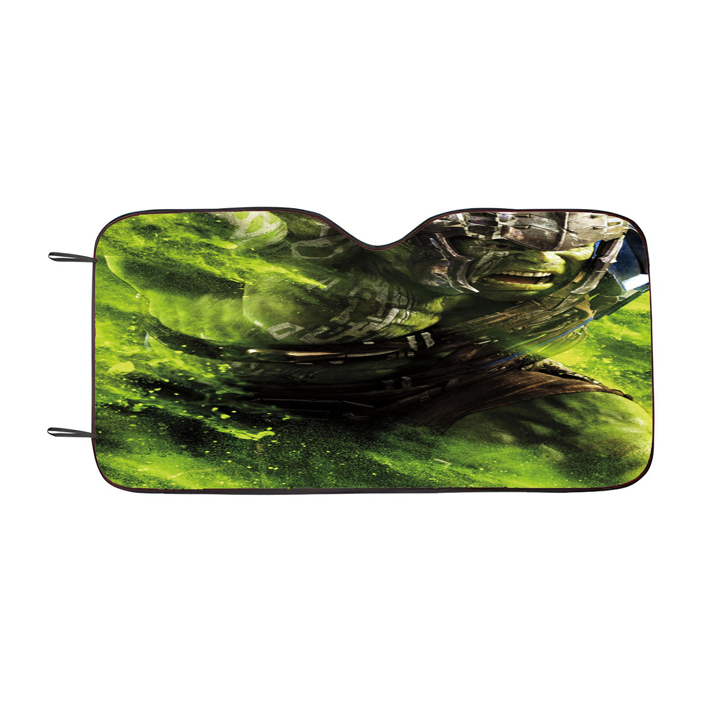 Hulk Green Car Windshield Sunshade