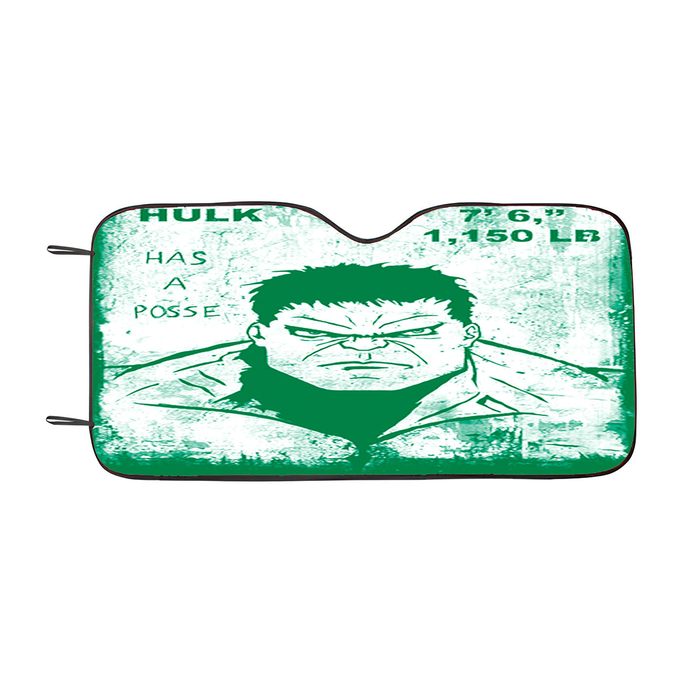 Hulk Has A Posse Car Windshield Sunshade
