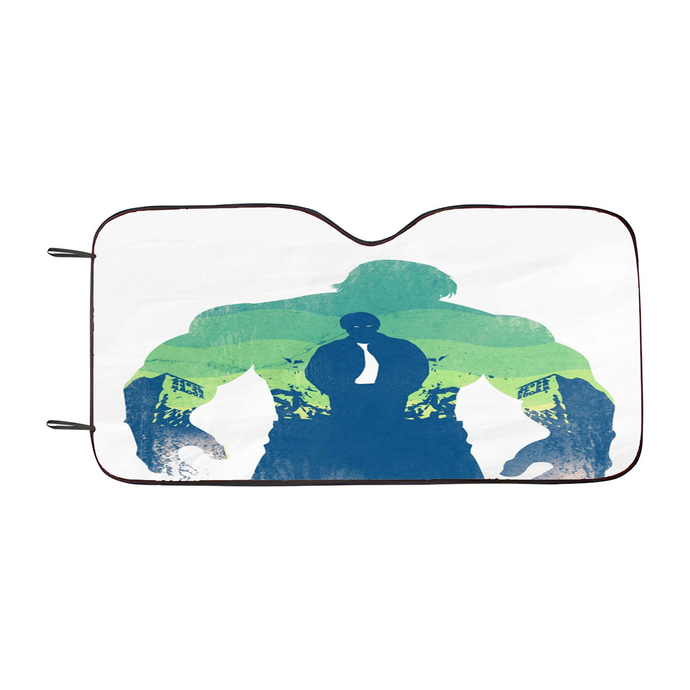 Hulk Minimalist Car Windshield Sunshade