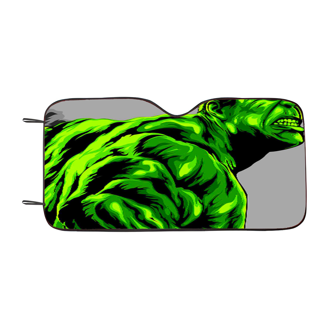 Hulk Rage Car Windshield Sunshade