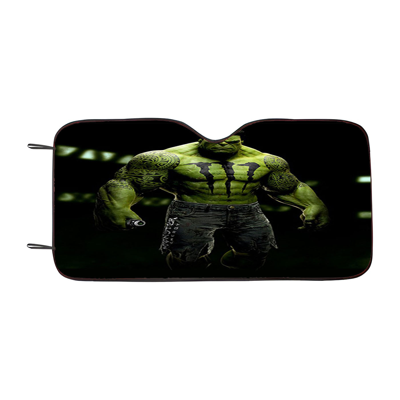 Hulk The Monster Car Windshield Sunshade