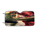 Hulk Vs Hulk Buster Car Windshield Sunshade