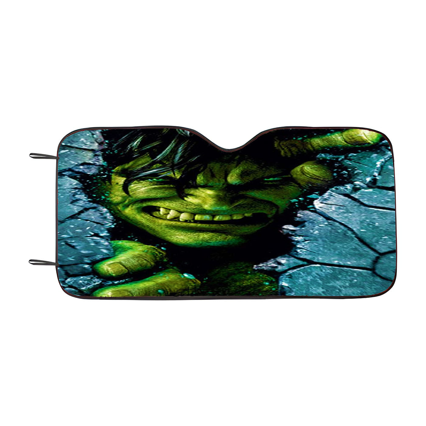 Hulk Wall Breaker Car Windshield Sunshade