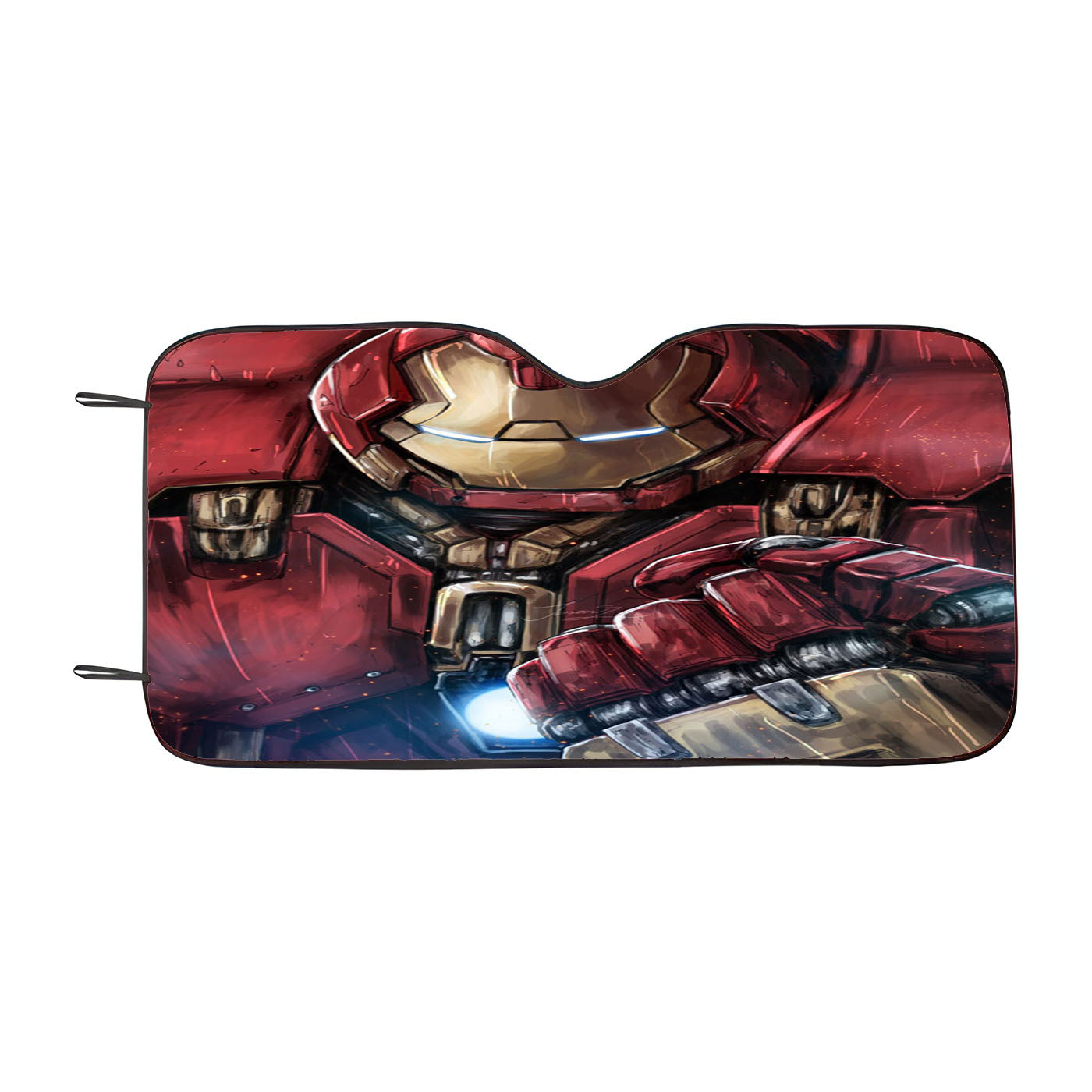 Hulkbuster Iron Man Car Windshield Sunshade