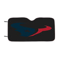 Huston Texans Logo Dark Grey Car Windshield Sunshade