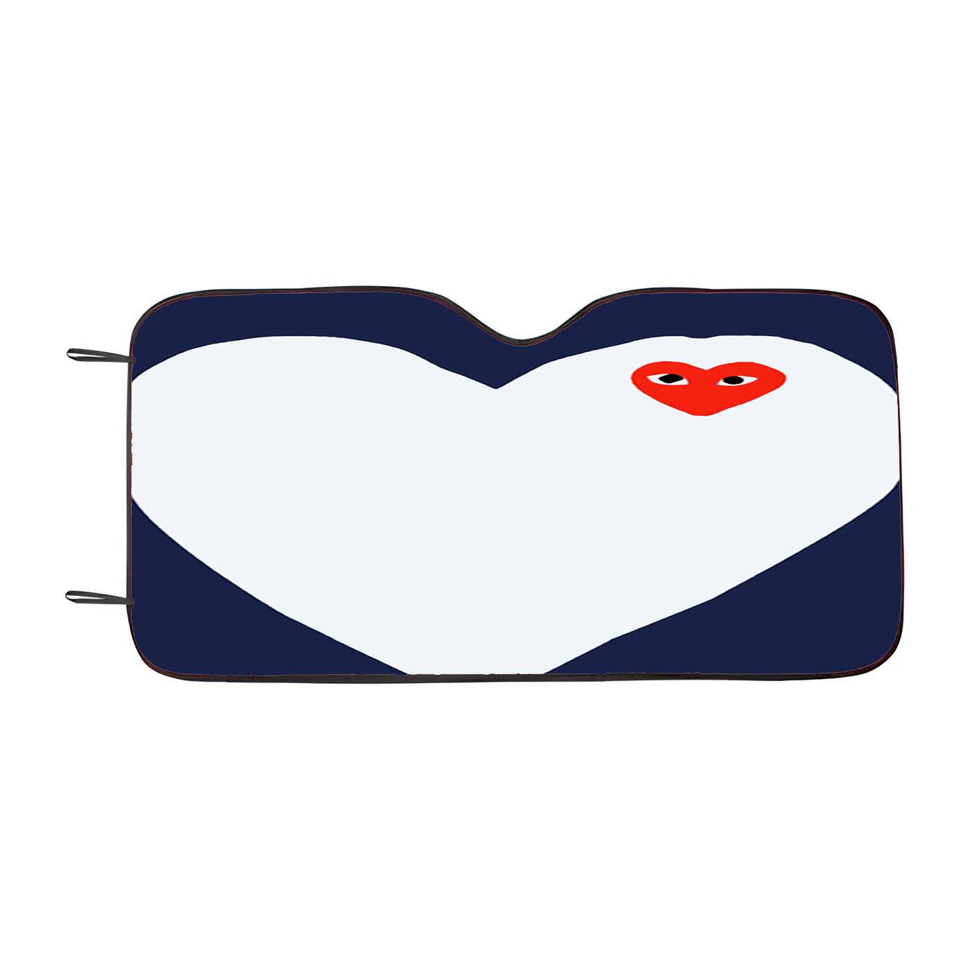 Hypebeast Heart Logo Car Windshield Sunshade