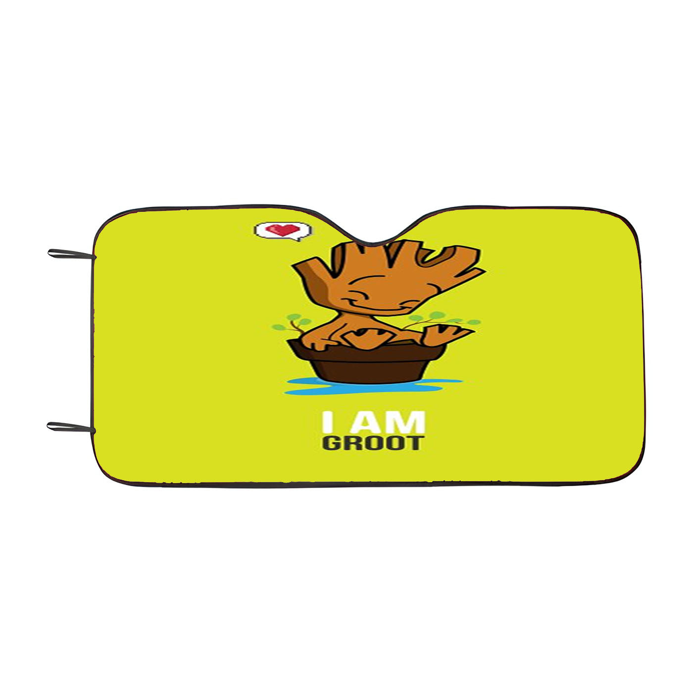 I Am Groot Plant Car Windshield Sunshade