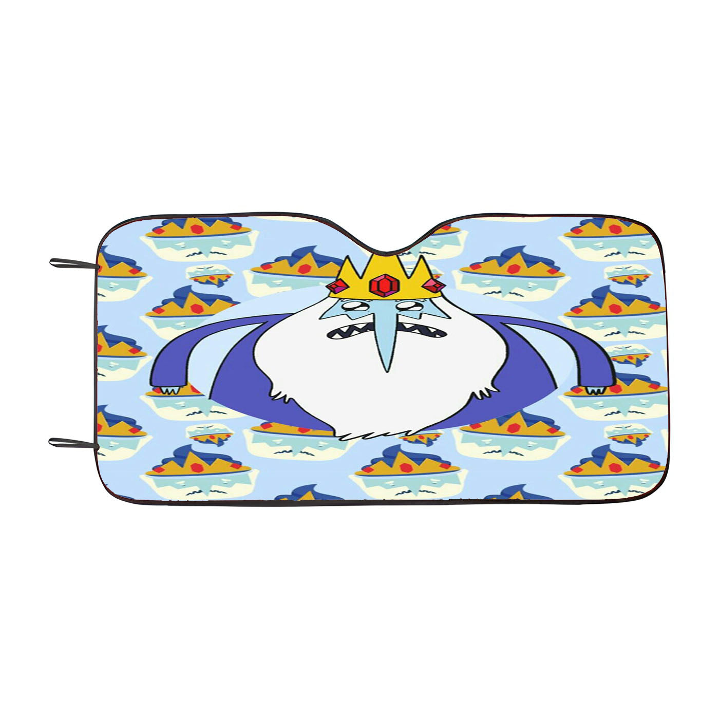 Ice King Cake Pattern Car Windshield Sunshade