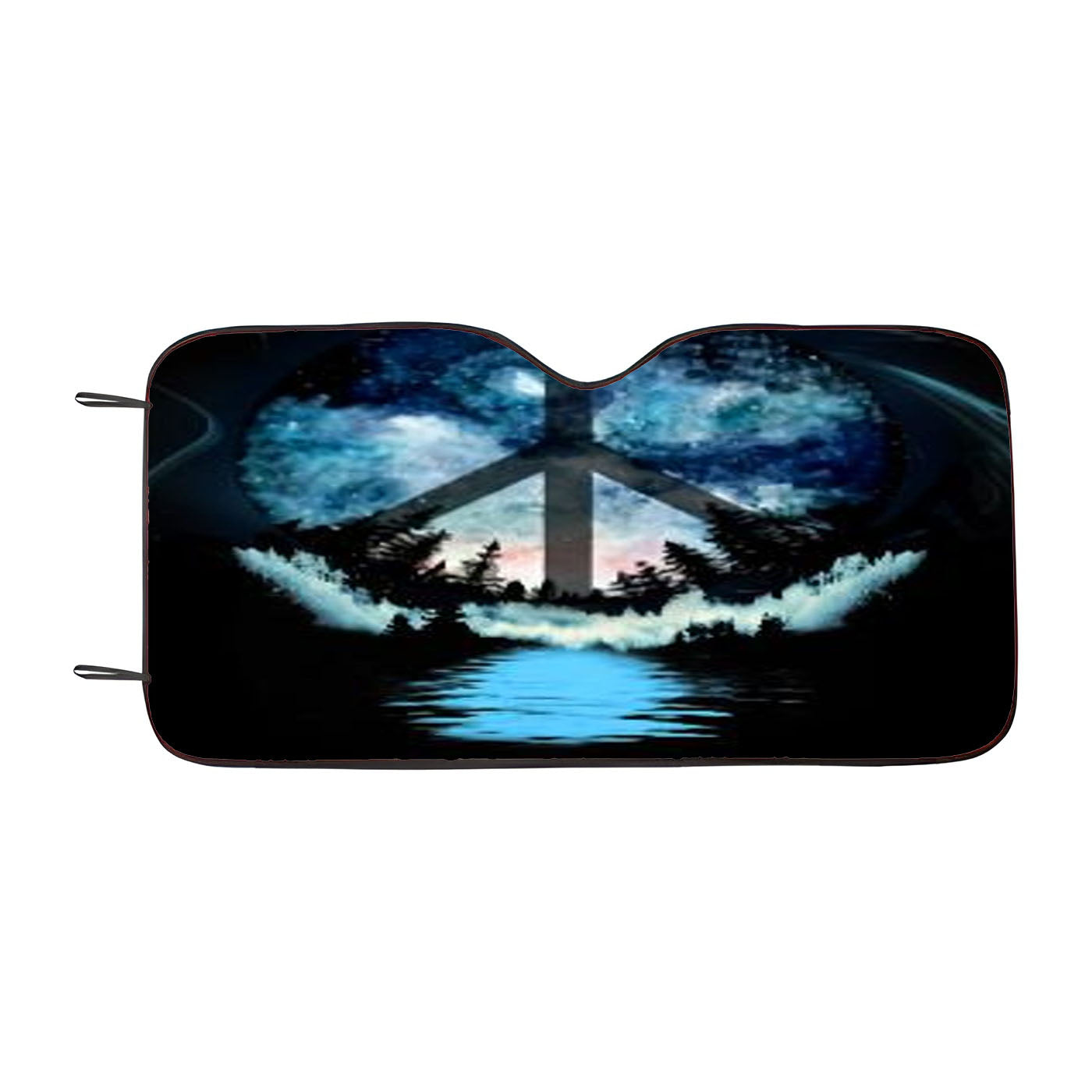 Imagine All The People Car Windshield Sunshade