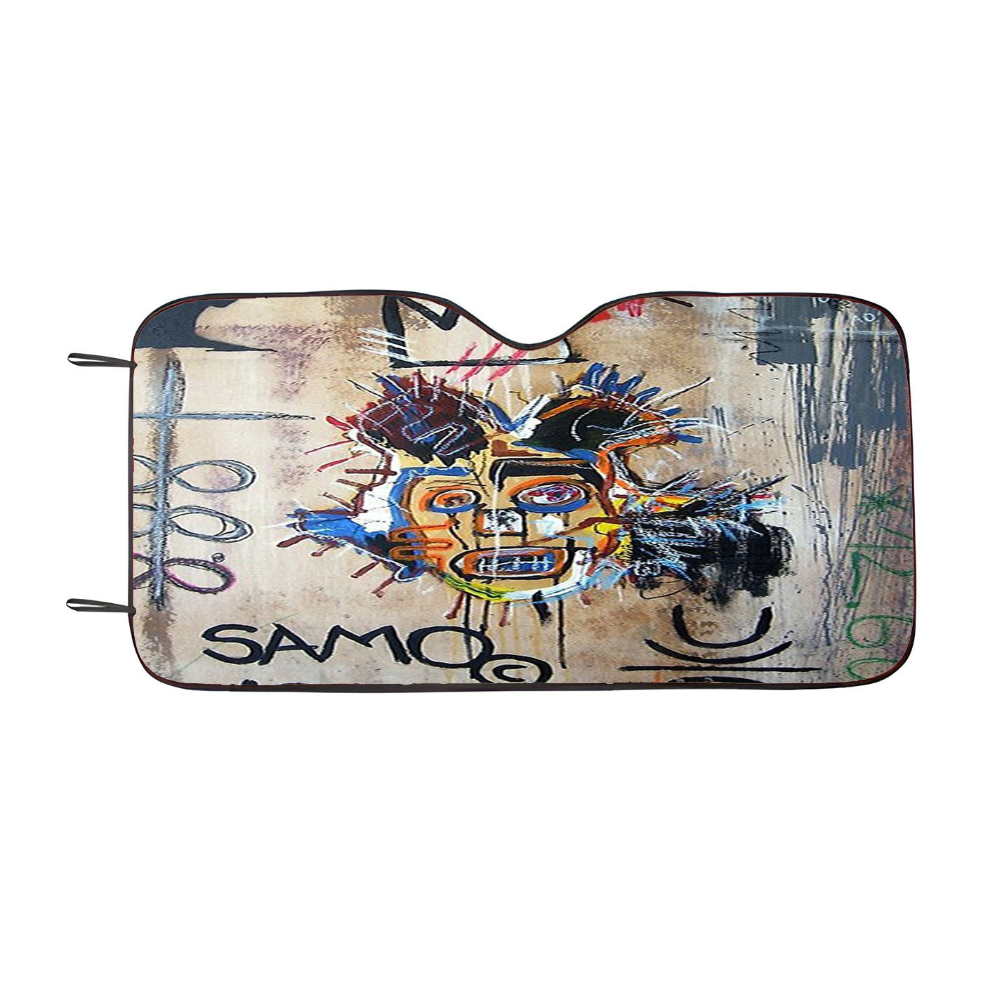 In Memory Of Jean Michel Basquiat Show Car Windshield Sunshade