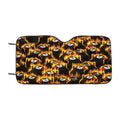 Infernal Bears Fire Party Pattern Car Windshield Sunshade