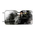Initial D Ae86 Abstract Painting Style Car Windshield Sunshade