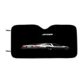 Initial D Black Wallpaper Car Windshield Sunshade