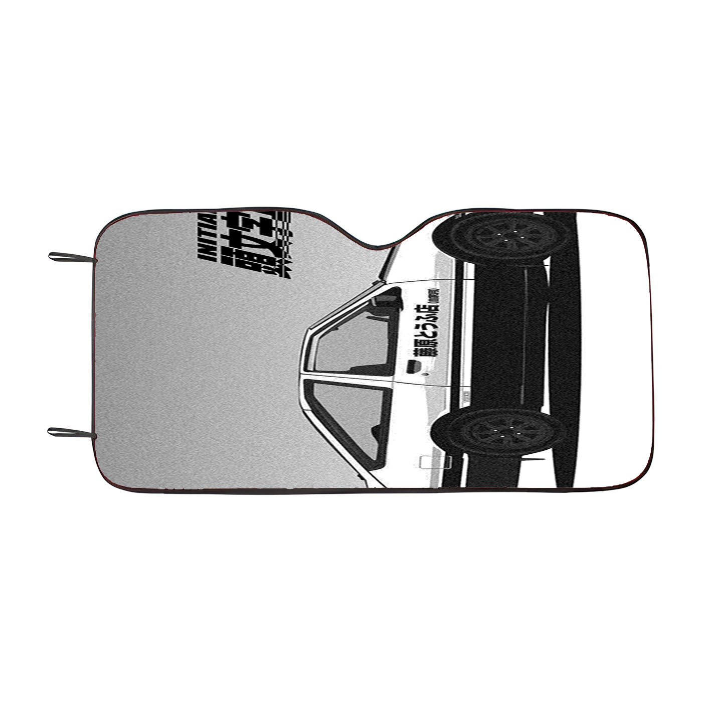 Initial D Car Ae86 Trueno Art Car Windshield Sunshade