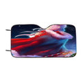 Inori Yuzuriha Christmas Red Dress Anime Girl Guilty Crown Car Windshield Sunshade