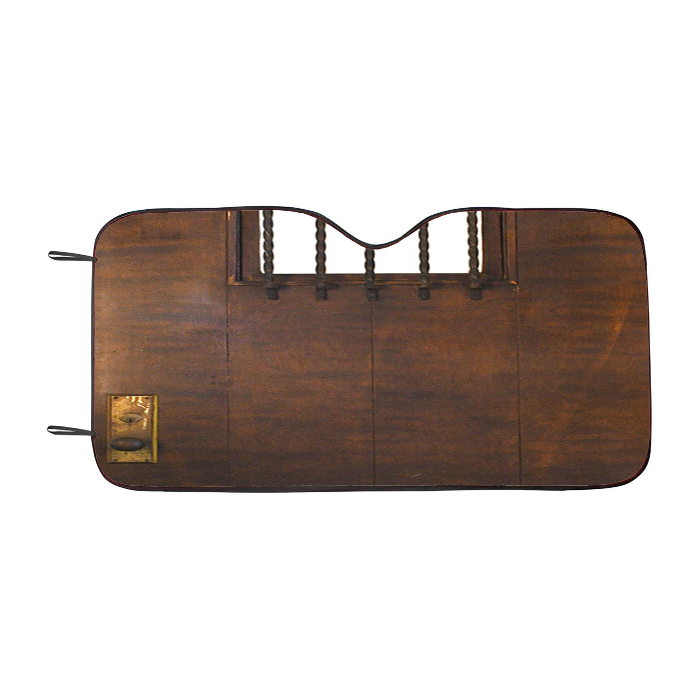 Iron Barred Door Car Windshield Sunshade