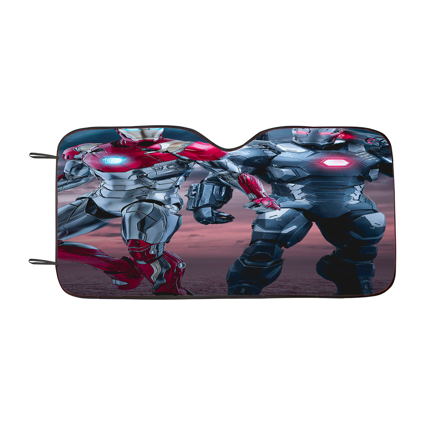 Iron Man And War Machine Car Windshield Sunshade