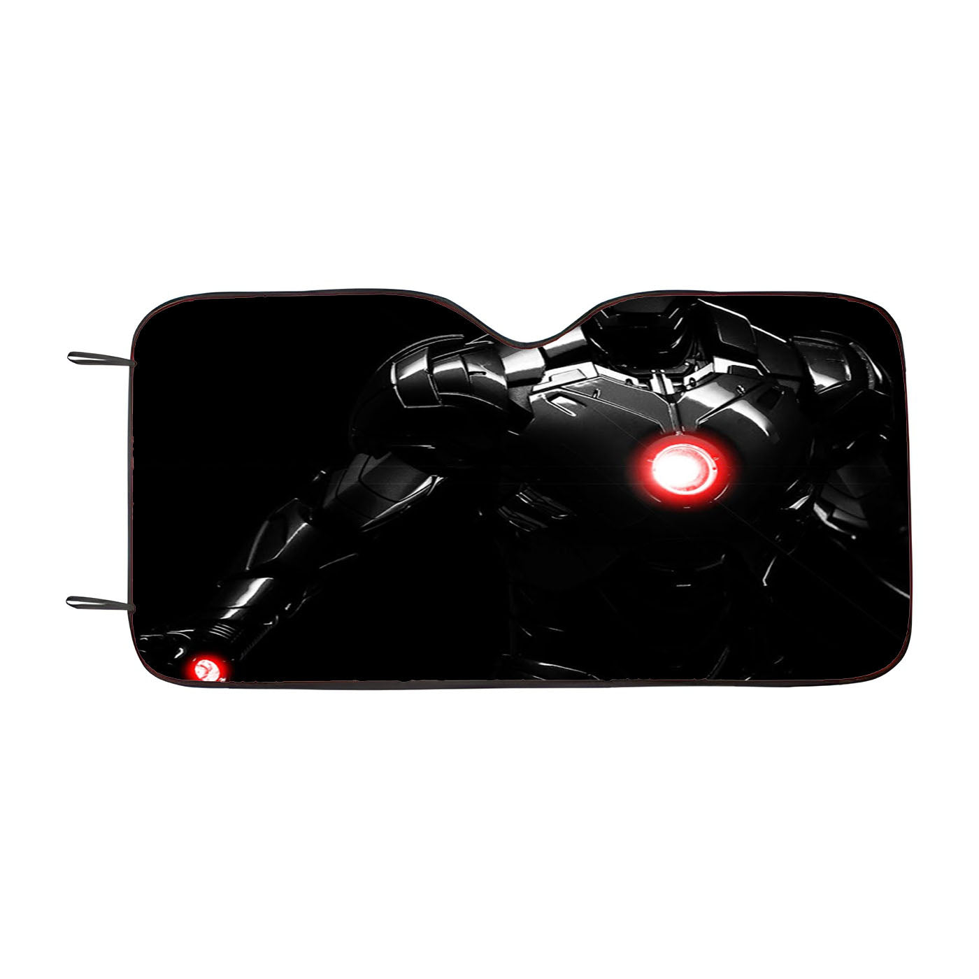 Iron Man Black Version Car Windshield Sunshade