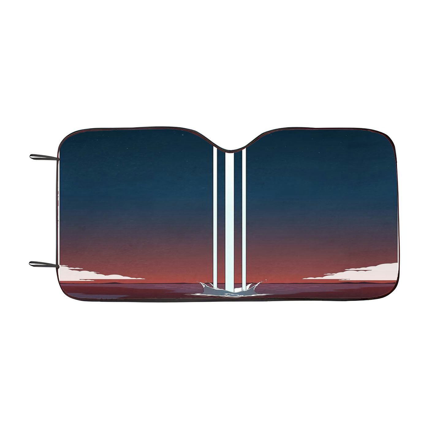 Iron Man Cartoon Car Windshield Sunshade