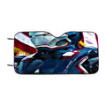 Iron Man Iron Patriot Car Windshield Sunshade