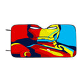 Iron Man Marvel Superhero Vector Car Windshield Sunshade