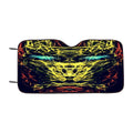 Iron Man Particle Glow Car Windshield Sunshade
