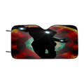 Iron Man Silhouette Chest Machine Car Windshield Sunshade