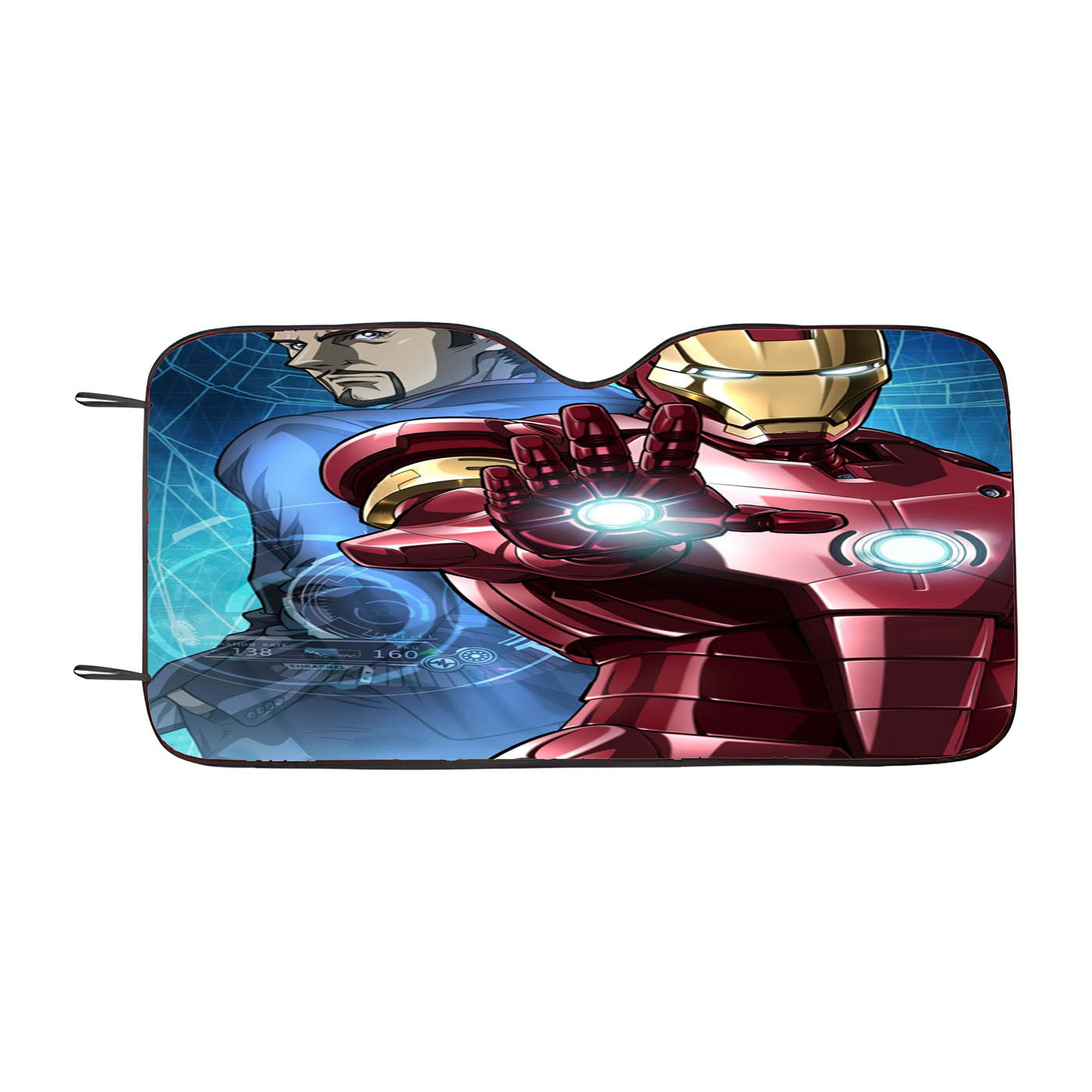 Iron Man Tony Stark Car Windshield Sunshade