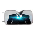 Iron Man Tony Stark Black Suit Car Windshield Sunshade