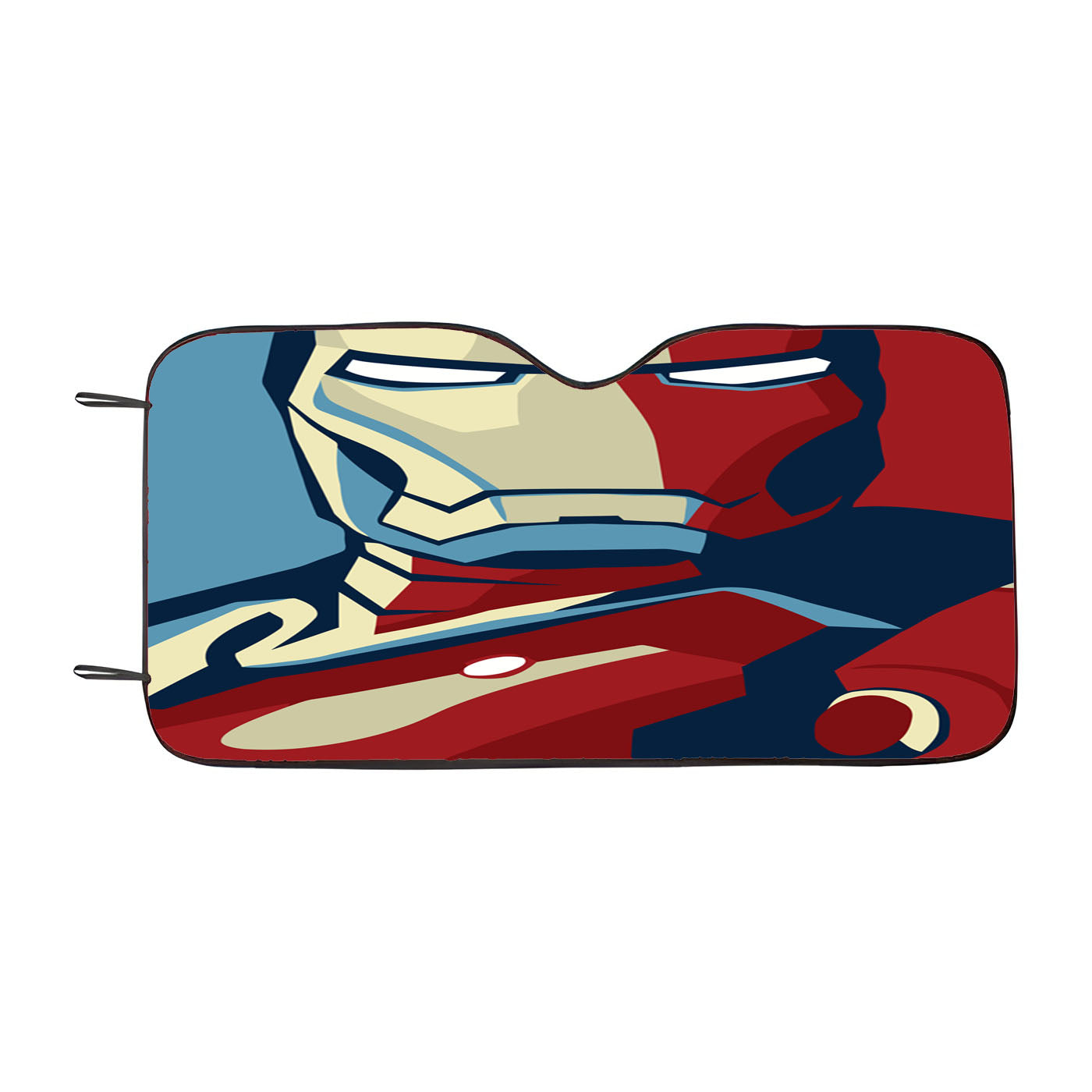 Iron Man Wpap Car Windshield Sunshade