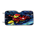 Ironman Starry Night Car Windshield Sunshade