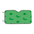 Isometric St Patricks Day Pattern 01 Car Windshield Sunshade