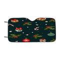 It%27S Christmas Time Car Windshield Sunshade