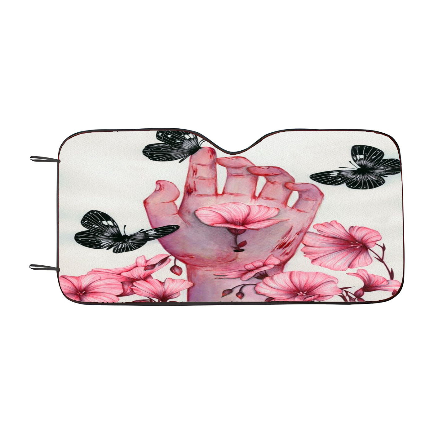 It Aches Flower Car Windshield Sunshade