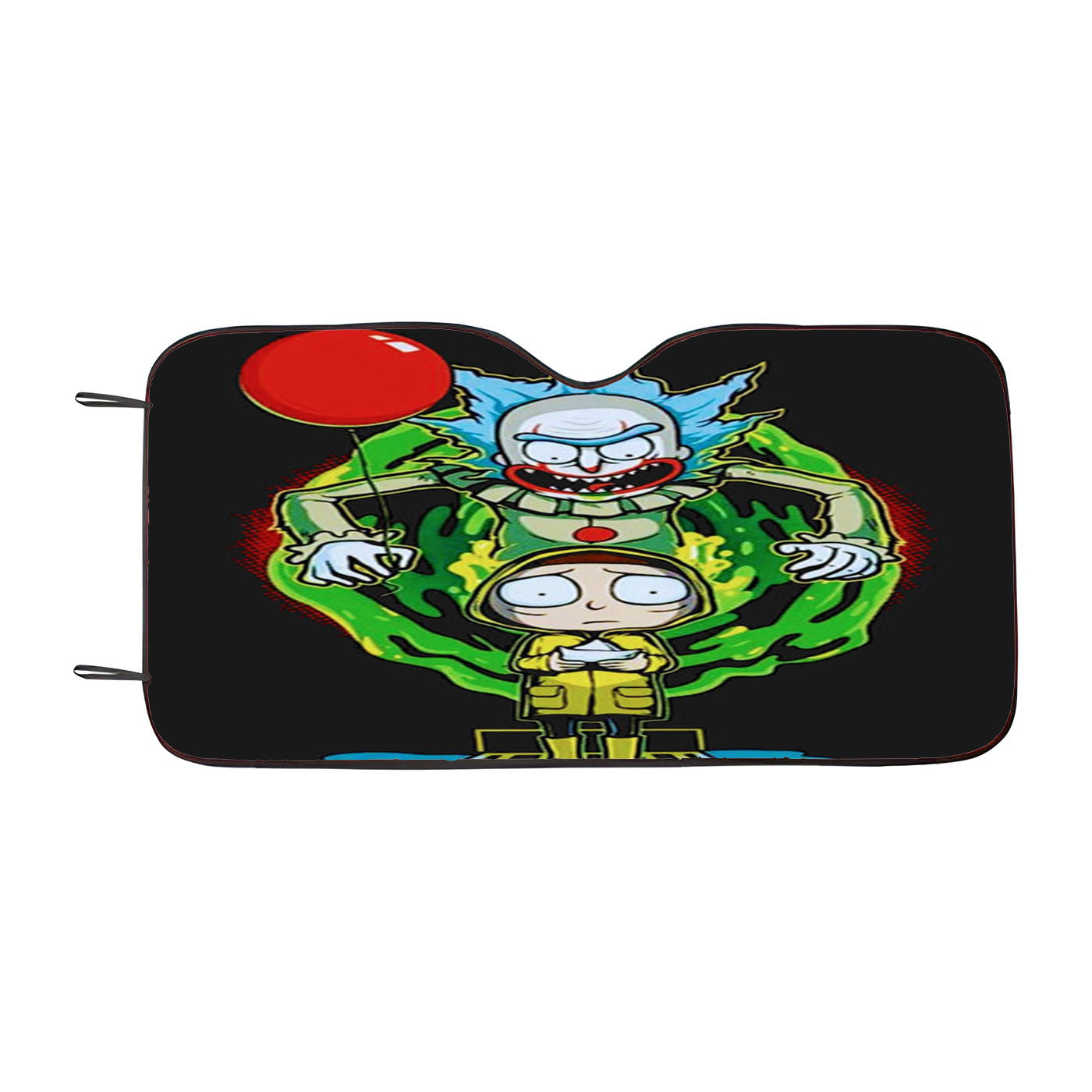 It Clown Pennywise Balloon 2 Car Windshield Sunshade
