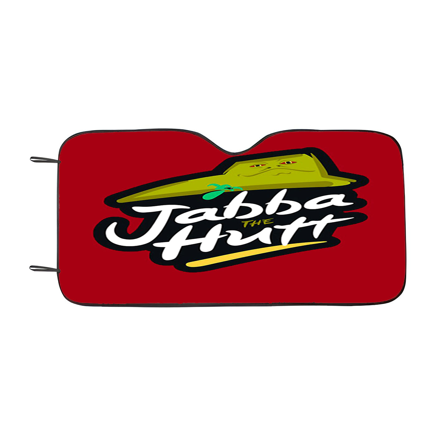 Jabba The Hut Pizza Car Windshield Sunshade